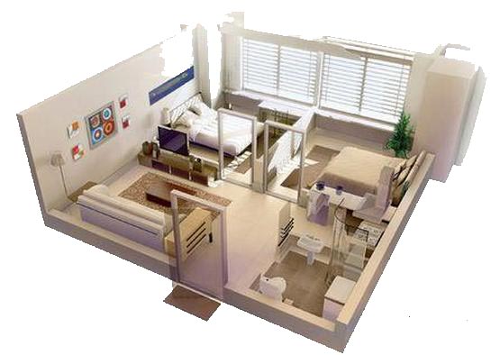 十种不利的住宅户型布局_51纪念网